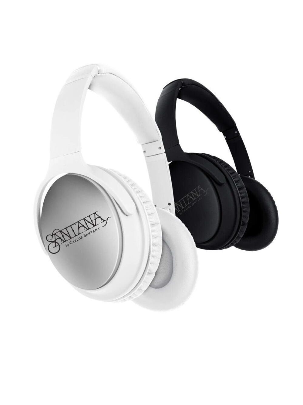 SANTANA BLUETOOTH HEADPHONES PREMIUM LEATHER OYE ACTIVE NOISE CANCELING GIFT!